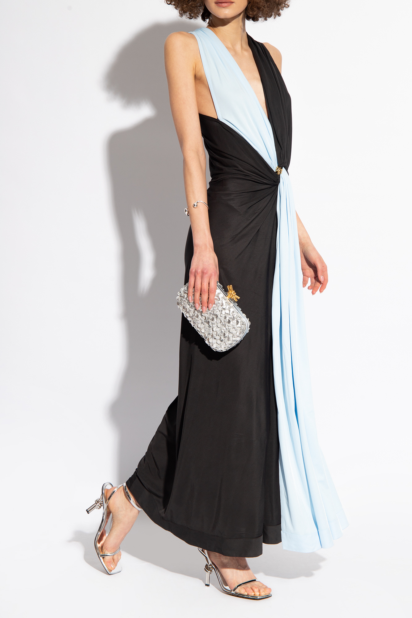 サンダル・ミュール BOTTEGA VENETA   Sandals Women Leather Heavenly/Icy Moon Bottega Veneta Sandals Women Leather Heavenly/Icy Moon | B